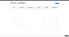 Desktop Screenshot of devello.se